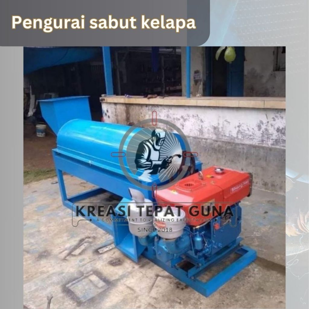 Jual Mesin Pengurai Sabut Kelapa Cocofiber Kapasitas 300 Kg/jam ...