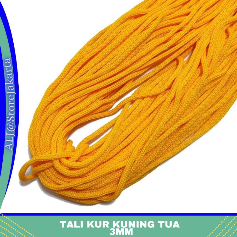 Jual TALI KUR KUNING TUA 3MM | Shopee Indonesia