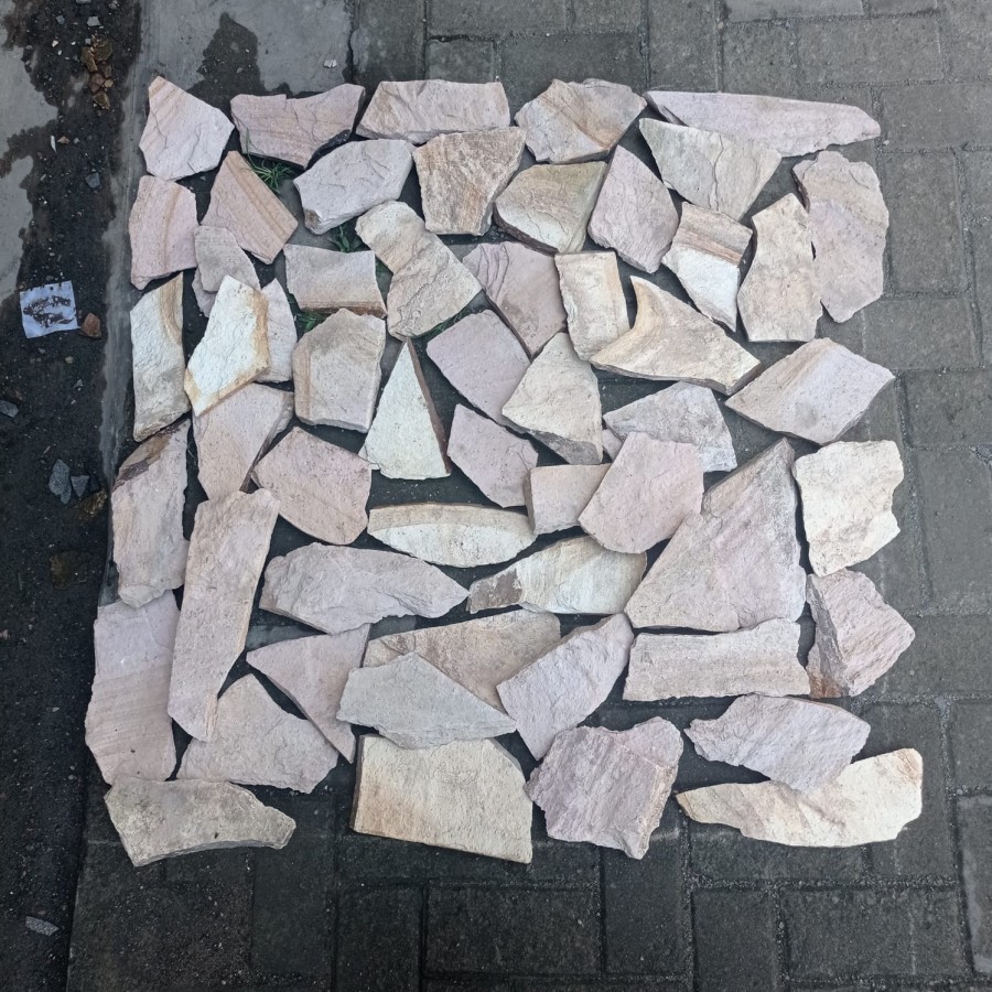 Jual Batu Templek Krem Random | Shopee Indonesia