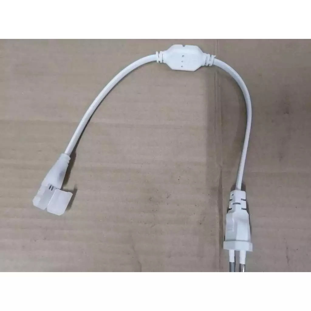 Kabel Colokan Soket Socket Model Jepit Jack Lampu NEON FLEX LED | AutoStock