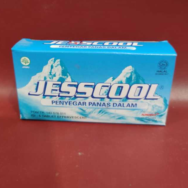 Jual Jesscool Penyegar Panas Dalam Isi Strip 6 Tablet Effervescent ...