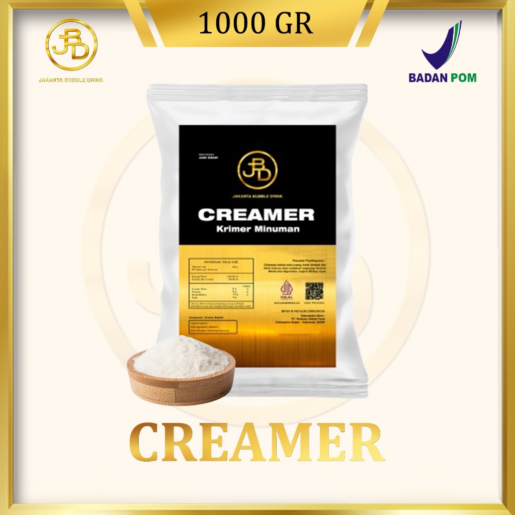 Jual Creamer 1kg Non Diary Creamer Bubuk Minuman Creamer Powder Jakarta Bubble Drink Halal 5620