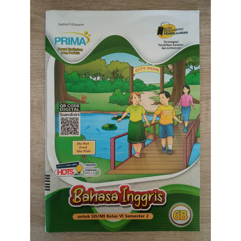 Jual Buku LKS Bahasa Inggris PRIMA SD Kelas 1 2 3 4 5 6 - K13 Semester ...