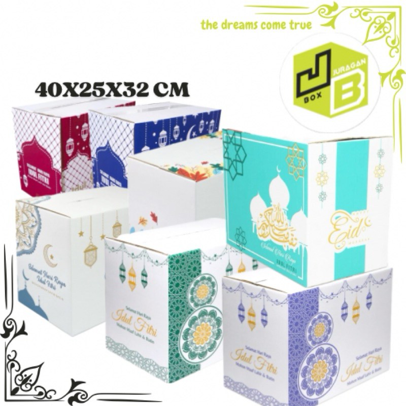 Jual Box Parcel 40x25X32 (Besar) Kardus/Box/Parcell/Lebaran/idul Fitri ...