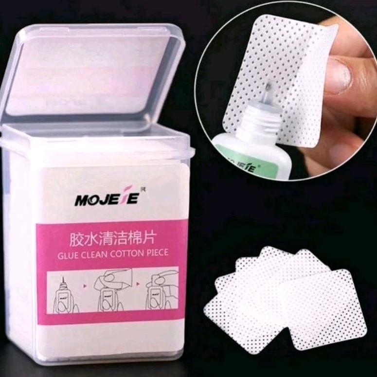 Cotton Wipes Remover Eyelash Glue / Tisu Pembersih Lem Eyelash
