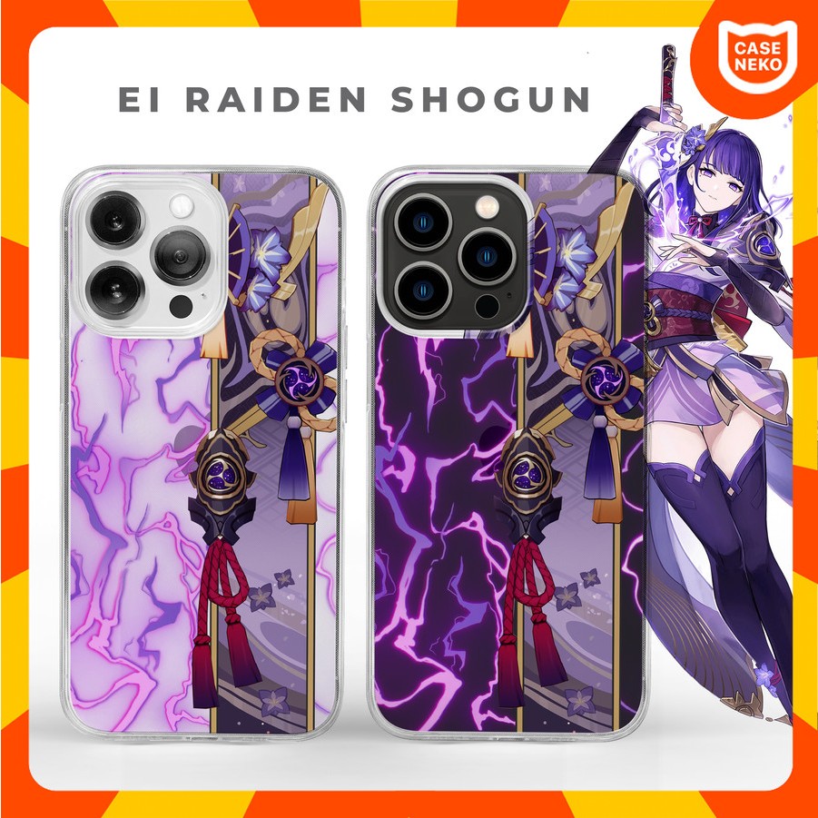 Jual Case HP Ei Raiden Shogun Genshin Impact Casing Custom | Shopee ...