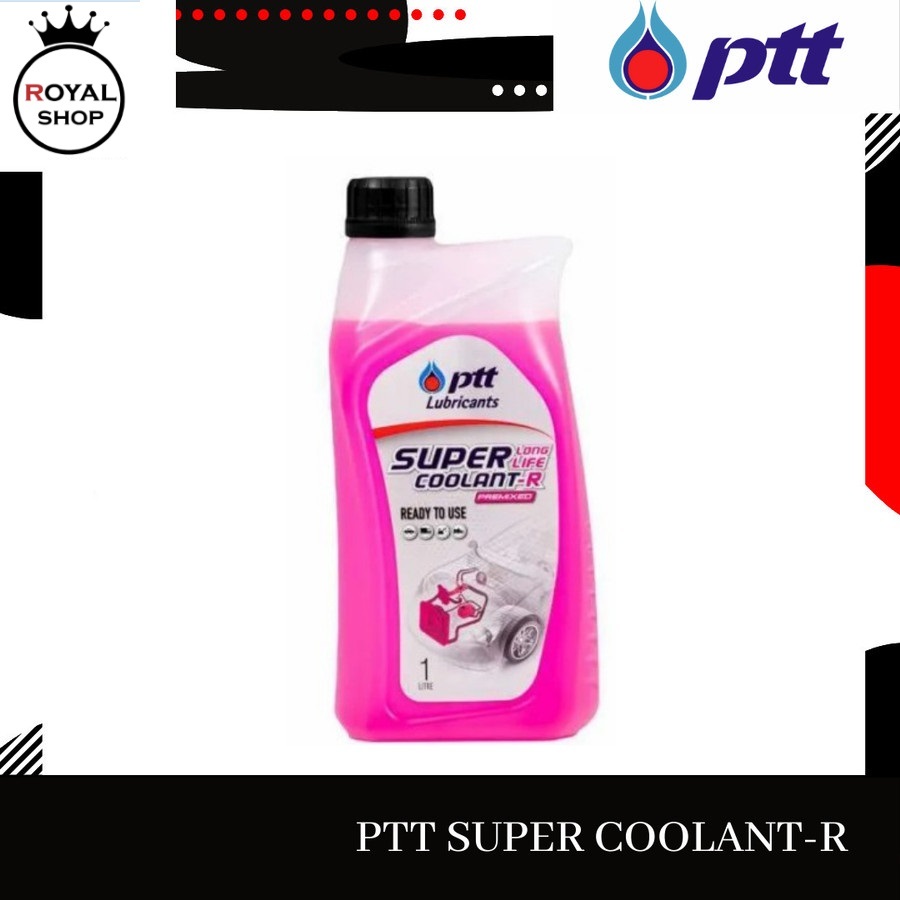 Jual PTT Lubricants Air Radiator Coolant Super Long Life Coolant 1L ...