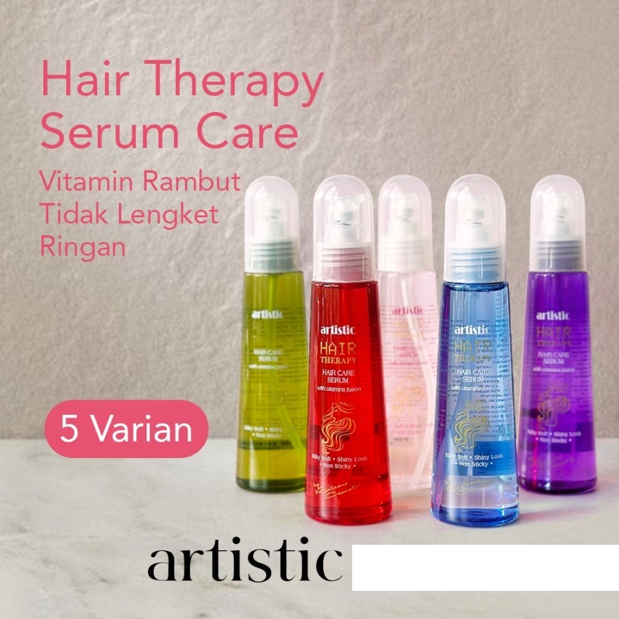 Jual VITAMIN RAMBUT- ARTISTIC HAIR SERUM 120ML ORIGINAL - VITAMIN ...