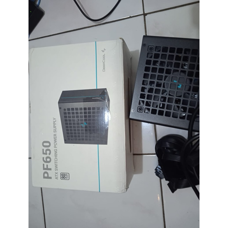 Jual DEEPCOOL PF650 ATX SWITCHING POWER SUPPLY bekas segel | Shopee ...