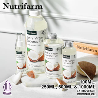 Nutrifarm Extra Virgin Coconut Oil 100ml 250ml 500ml 1000ml