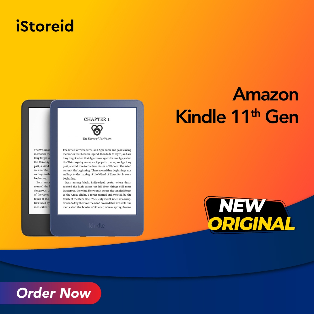 Jual Amazon Kindle 2022 11th Gen 6" Lightest & Compact eBook eReader