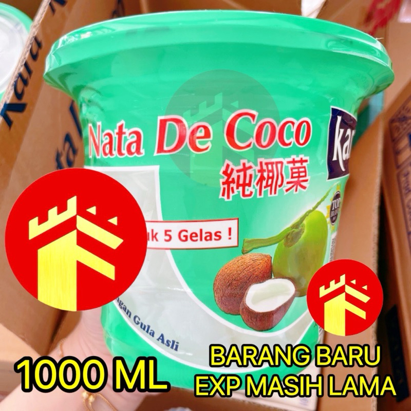 Jual KARA NATA DE COCO 1 KG EMBER JELLY SARI KELAPA TOPPING MINUMAN ...