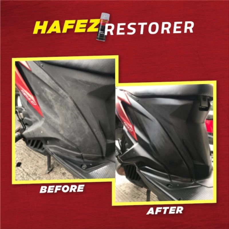 Jual Pengkilap Body Motor HAFEZ Restorer Back to New | Shopee Indonesia