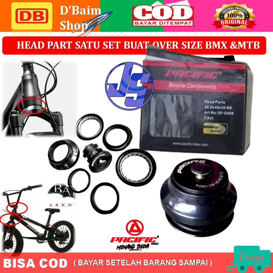 Jual Head Parts Sepeda Over Size Pacific SP-D408 Comfork Kompork ...