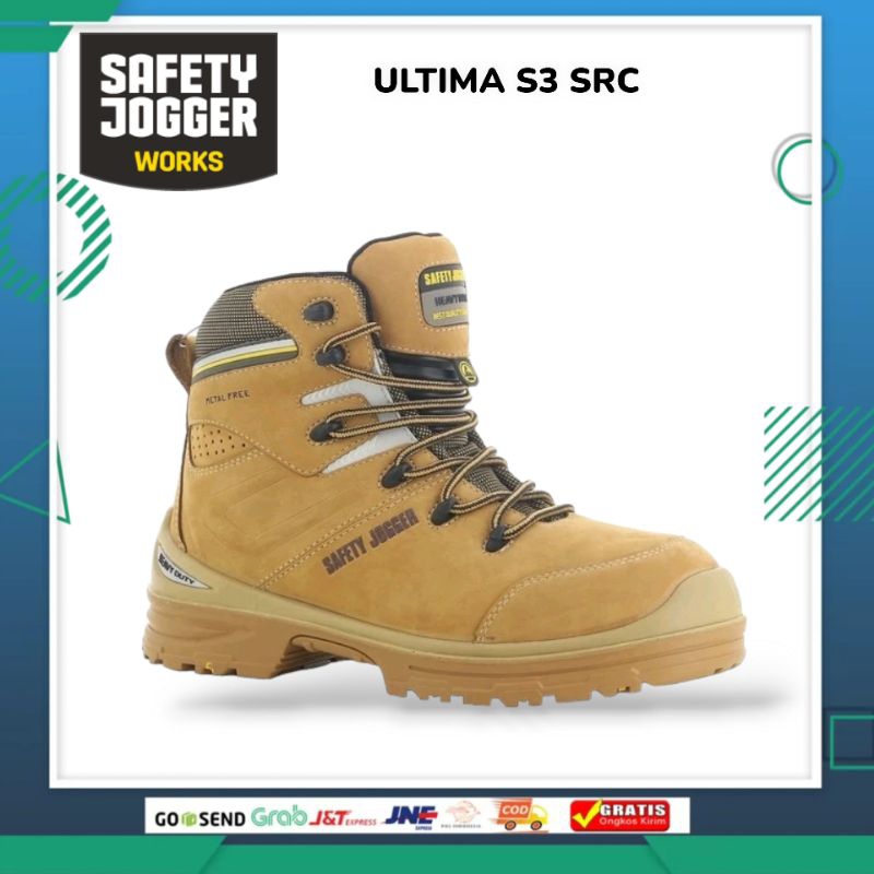 Jual Sepatu Safety Jogger ULTIMA S3 SRC ORIGINAL METAL Safety Shoes