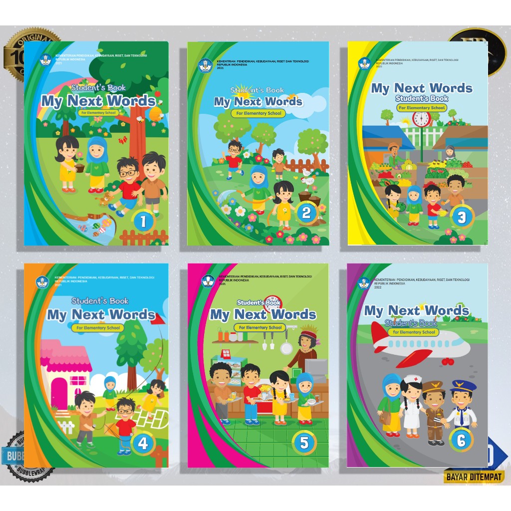 Jual [Kemendikbud] My Next Words Kelas 1,2,3,4,5,6 Kurikulum Merdeka ...