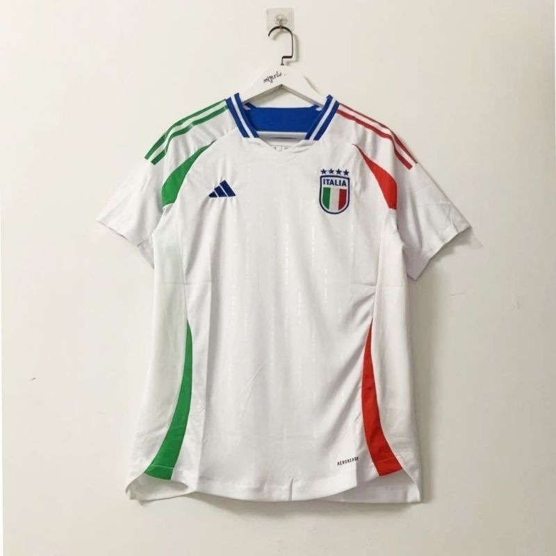 Jual JERSEY BAJU BOLA PRIA ITALY AWAY EURO 2024 NEW GRADE ORI JERSEY