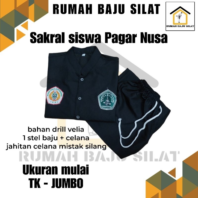 Jual Seragam / Sakral Latihan Siswa Pagar Nusa Lengkap | Shopee Indonesia