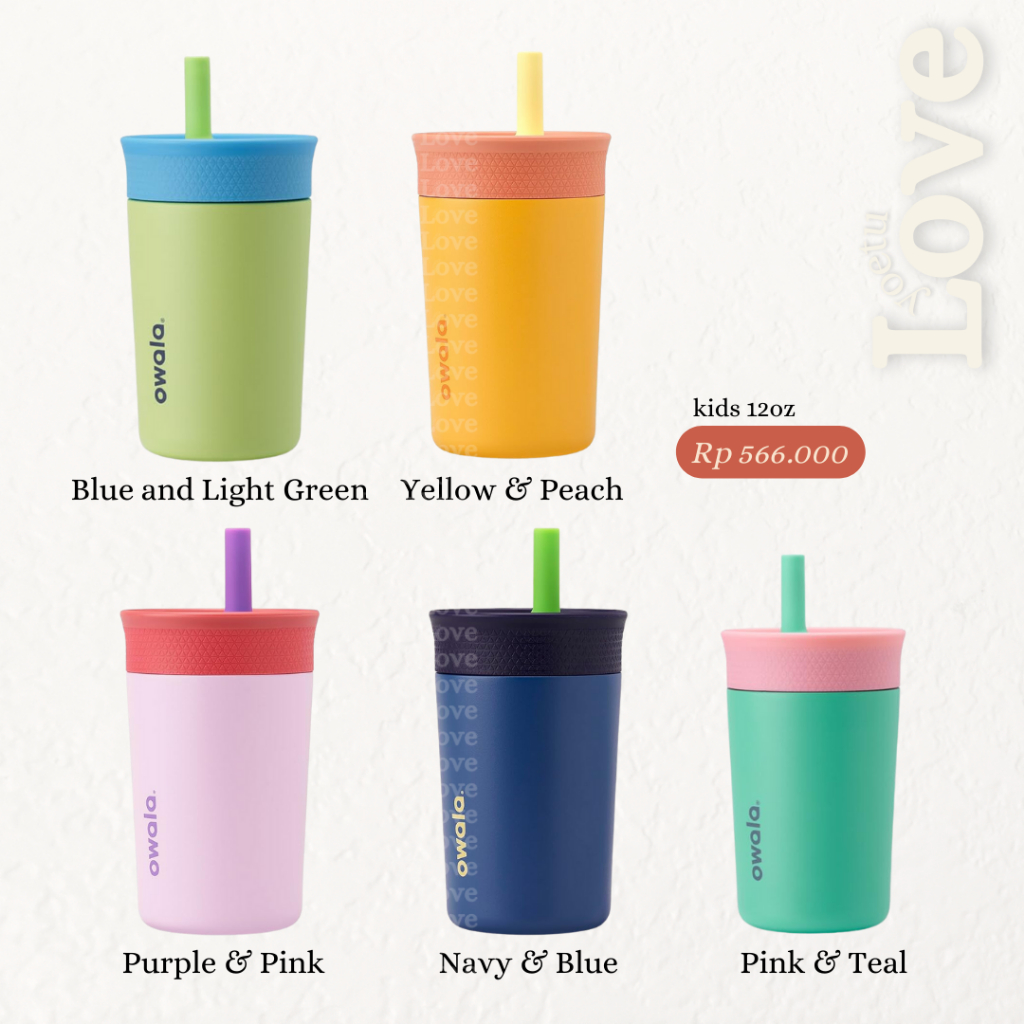 Replacement Lid For Owala Kids Insulation 15 Oz And 12 Oz Spill Resistant Replacement Cap Flexible Removable Straw Easy To Clean Bpa Free Dishwasher Safe Accessories For Owala Kids Navy Blue 2