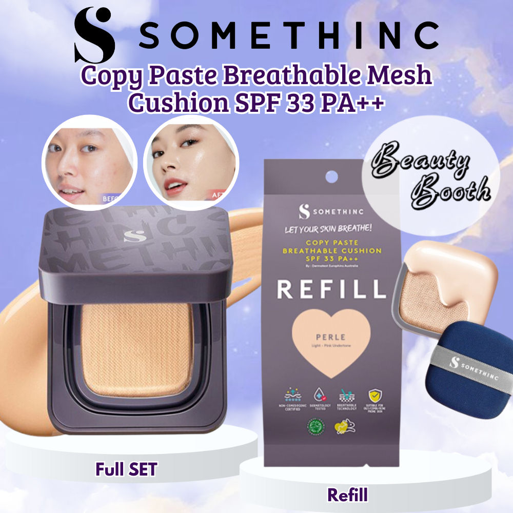 Jual SOMETHINC Copy Paste Breathable Mesh Cushion SPF 33 PA++ - Beauty ...
