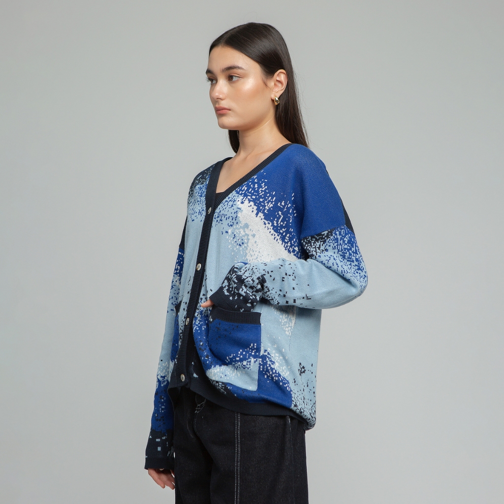 Jual COTTONINK Studio - Knit Tops Wanita Navy Giancola | Shopee Indonesia