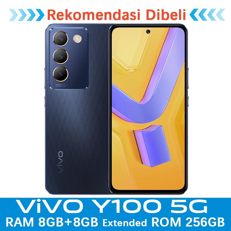 Jual Vivo Y100 5g 8 128gb 8 256gb Baterai 5000mah 80w Fastcharge Nfc