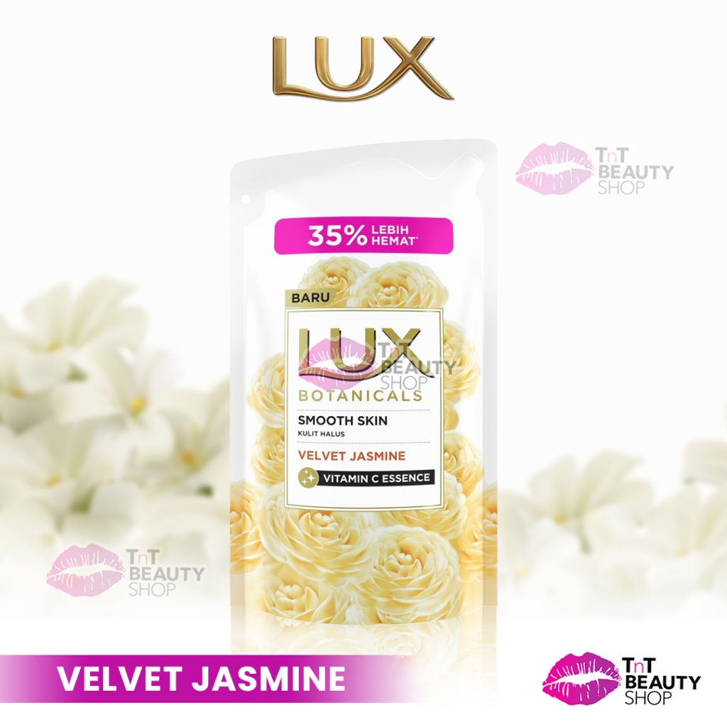 Jual Lux Botanicals Refill Body Wash Velvet Jasmine With Vitamin C 850Ml Sabun Mandi Cair