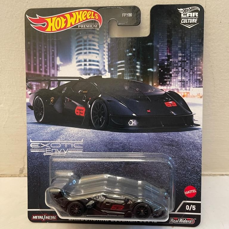 Jual Hot Wheels Premium Car Culture Lamborghini Essenza Chase 