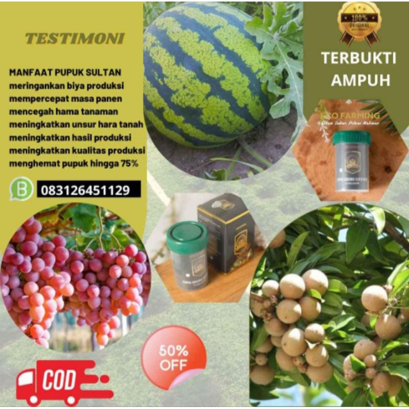 Jual Pupuk Organik Eco Farming | Shopee Indonesia