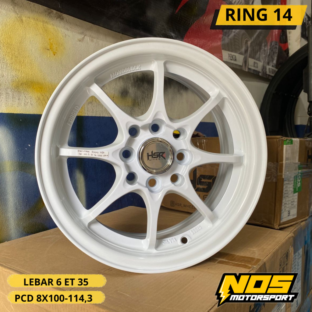 Jual Velg Mobil Ring Hsr Hiroshima Buat Wuling Air Ev Brio Sigra Agya Avanza Lebar