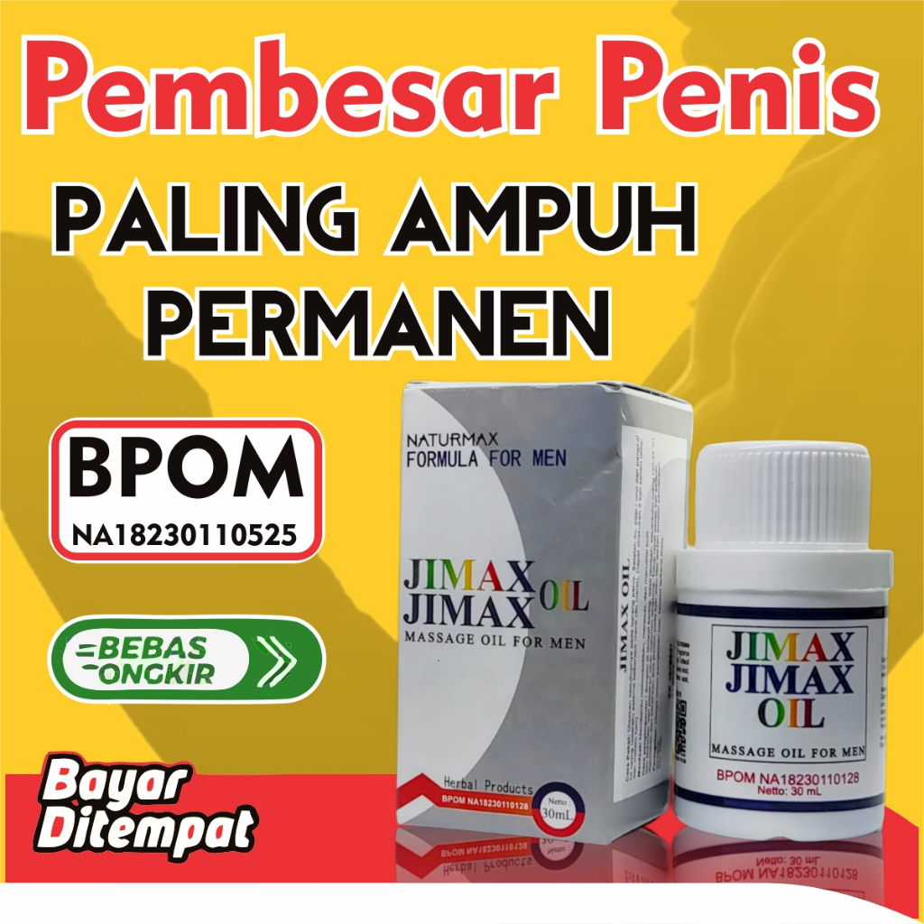 Jual Jimax Oil Pembesarpenis Pembesar Alat Vital Pital Pria Hasil Permanen Cepat 100 Original