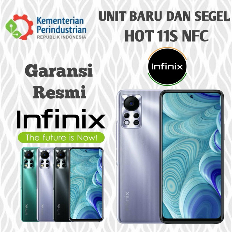 Jual INFINIX HOT 11S & NFC HOT 11 4/64 6/128 Garansi resmi infinix ...