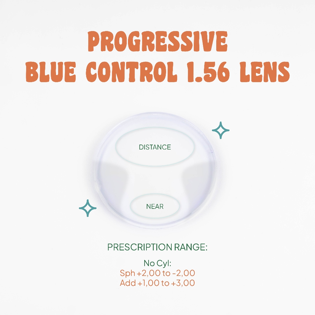 Jual Sunset Eyewear - Lensa Kacamata Progressive / Progresif Blue ...