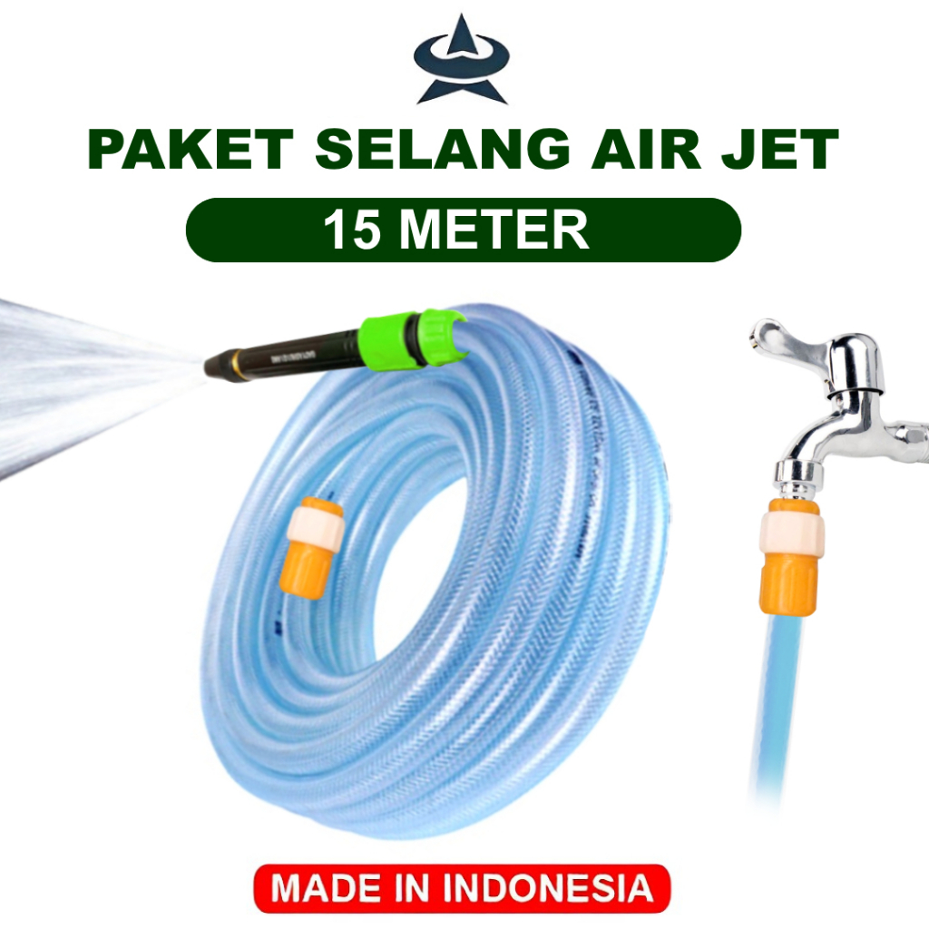 Jual Gemuk Selang Air Paketan Dengan Semprotan Air Jet Selang Air