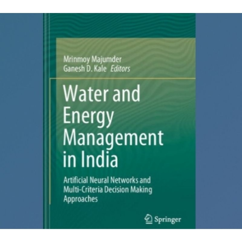Jual Buku Water and Energy Management in India: Artificial Neural ...
