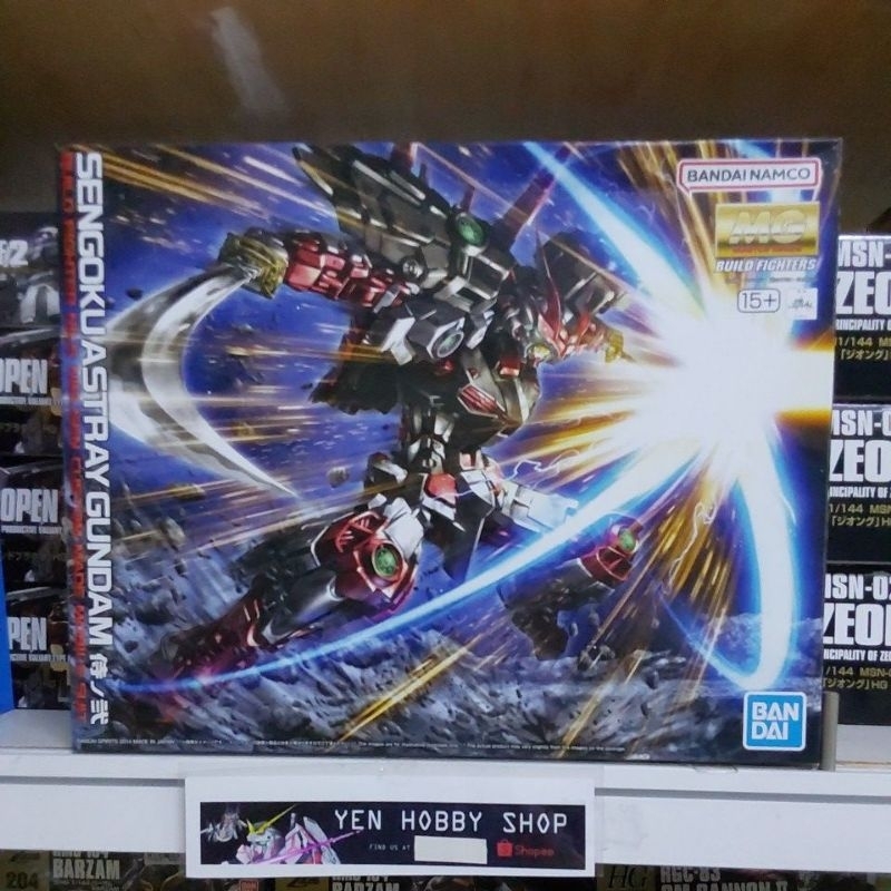 Jual GUNDAM MG SENGOKU ASTRAY GUNDAM 66136 [ORIGINAL BANDAI] | Shopee ...