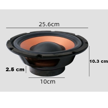 Speaker SUBWOOFER SUB WOOFER DEEP BASS SUPER POWERFUL hifi Quality Mobil  Rumah Strong Shock Magnetic Steel 10/8 Inch AM81