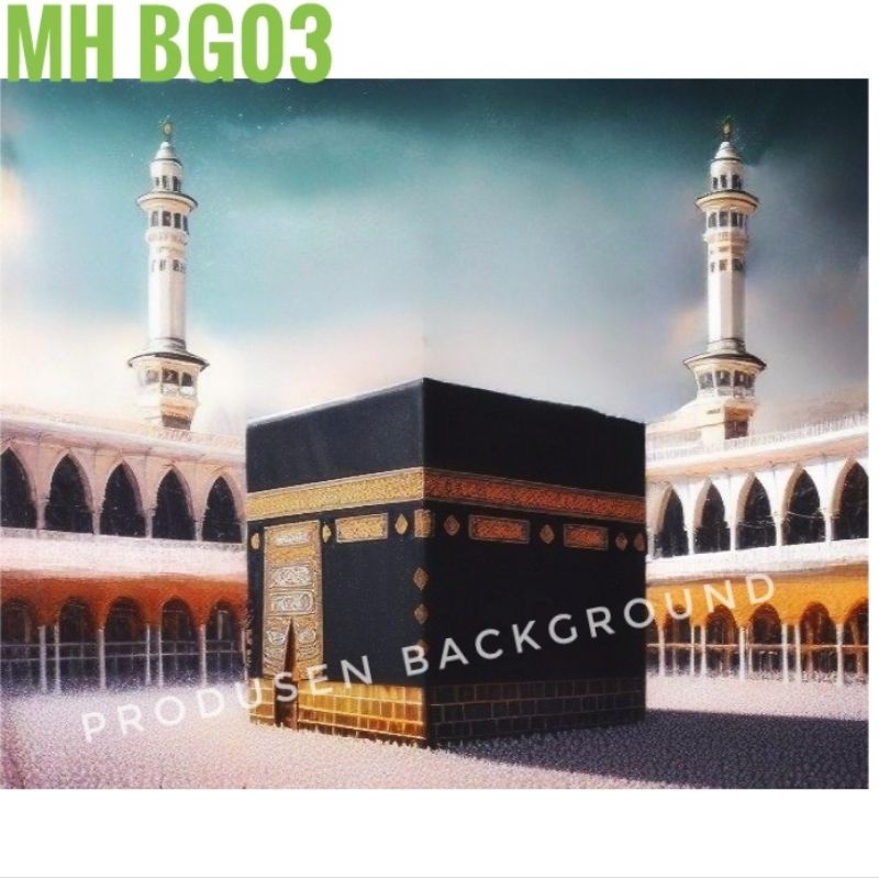 Jual Kain Background Manasik Haji studio foto backdrop MH BG Koleksi 1 ...