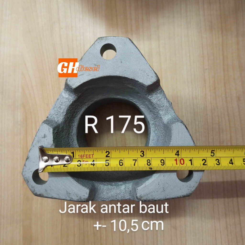 Jual pulley pully puli mesin cor R 175 R 180 ( B2 x 13 cm ) | Shopee ...