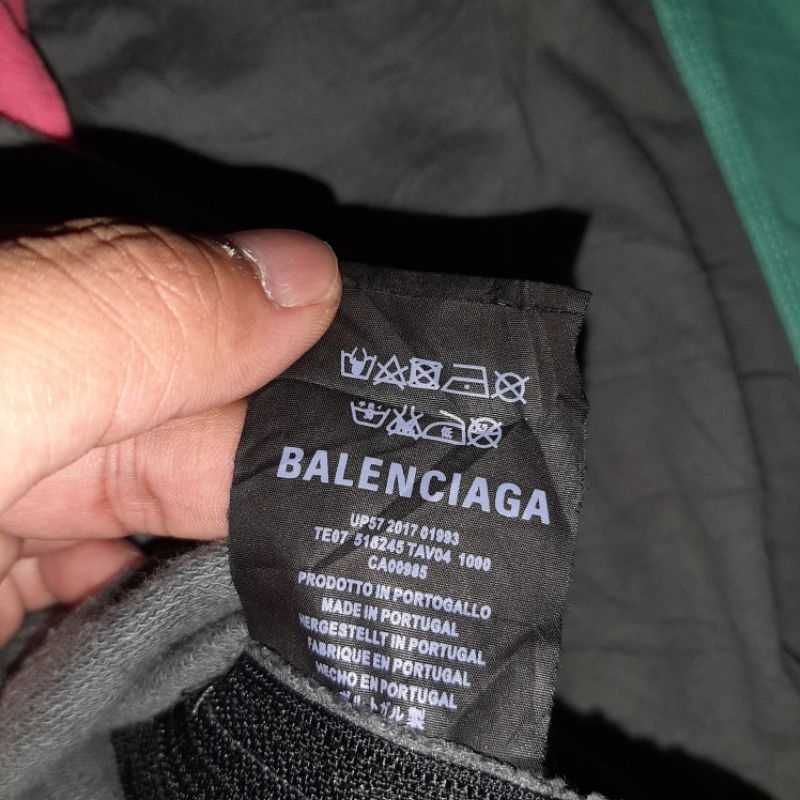 Jual BALENCIAGA HOMME 18 MULTICOLOR HALFZIP COLOUR BLOCK