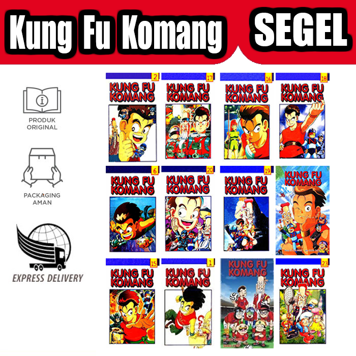 Jual Komik KUNG FU KOMANG Baru Original Segel - VOLUME 01 S/d 39 (TAMAT ...