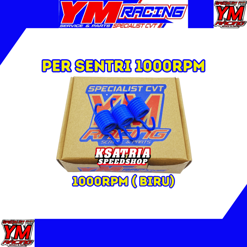 Jual PER SENTRI YM RACING 1000RPM 1200RPM 1500RPM 2000RPM 1SET ISI 3 ...