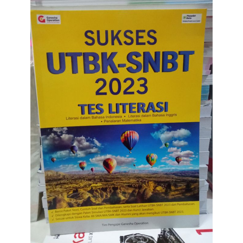 Jual BUKU SUKSES UTBK SNBT 2023 TES LITERASI ORIGINAL | Shopee Indonesia