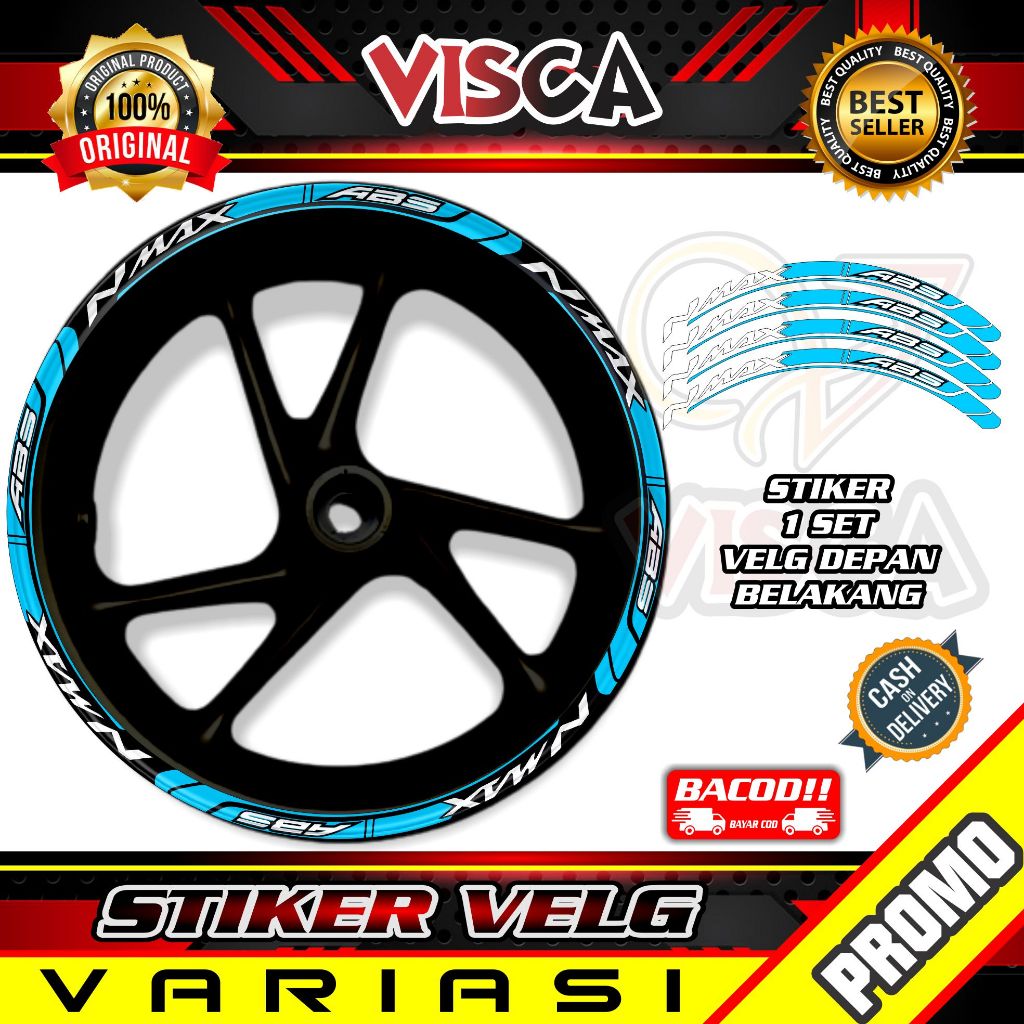 Jual Stiker Velg - Sticker Velk - Stiker Cutting Velg - Stiker Velk ...