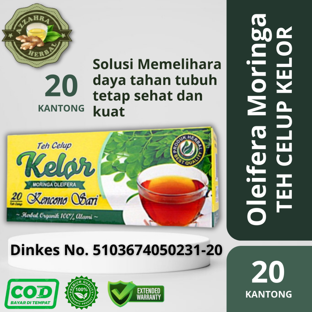 Jual Oleifera Moringa Daun Kelor Mengatasi Rheumatik, Herpes, Biduran ...