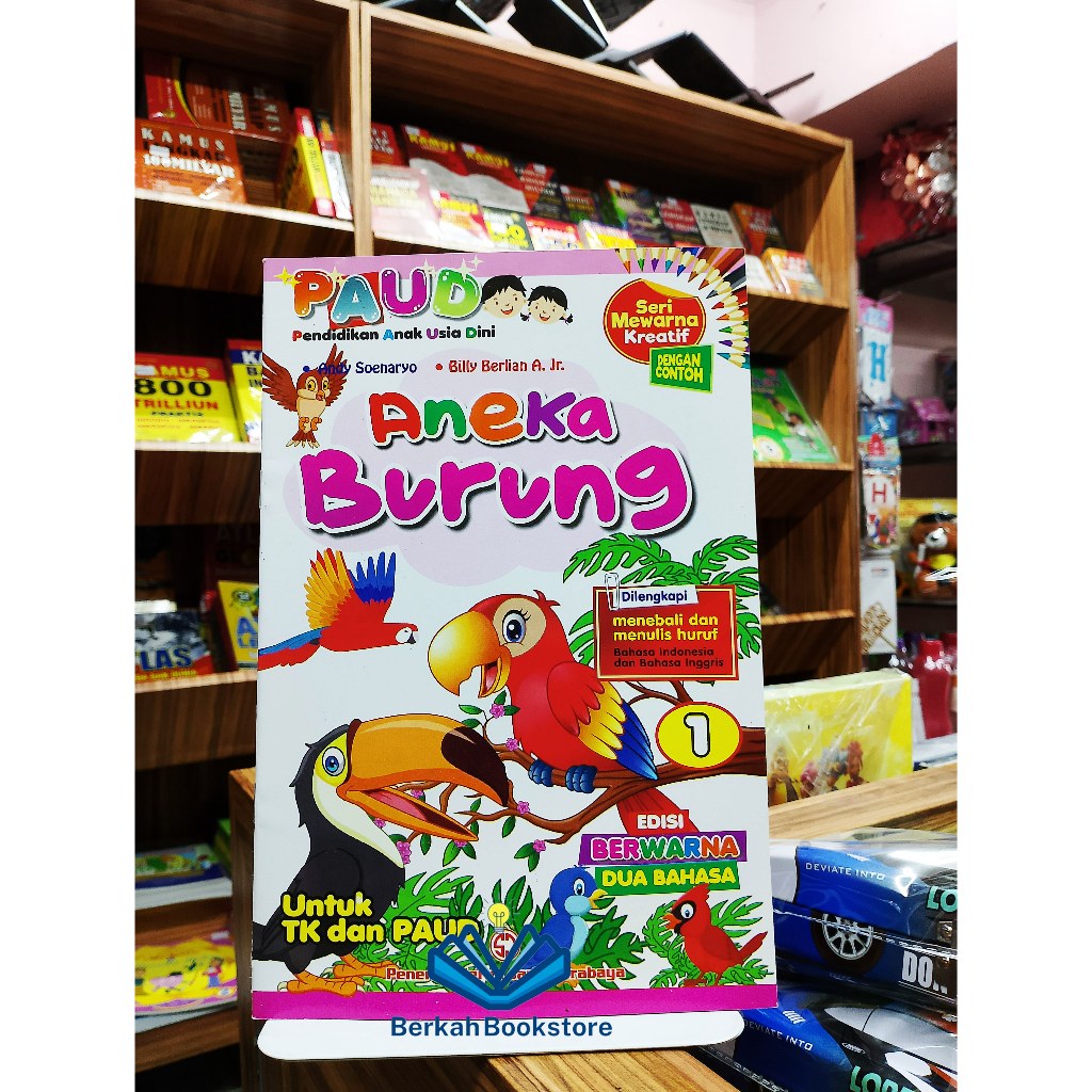 Jual Buku Paud Seri Mewarnai Kreatif Dengan Contoh Aneka Burung Jilid 1 ...