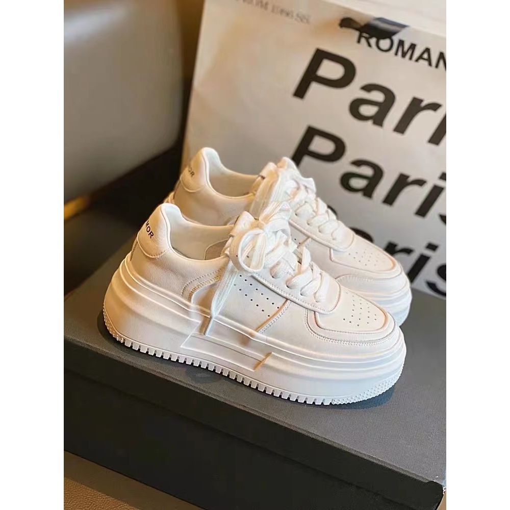 KOII Sepatu Sneakers Putih Wanita Perempuan Olahraga Kekinian Korea Sekolah Sport Cewek Kets