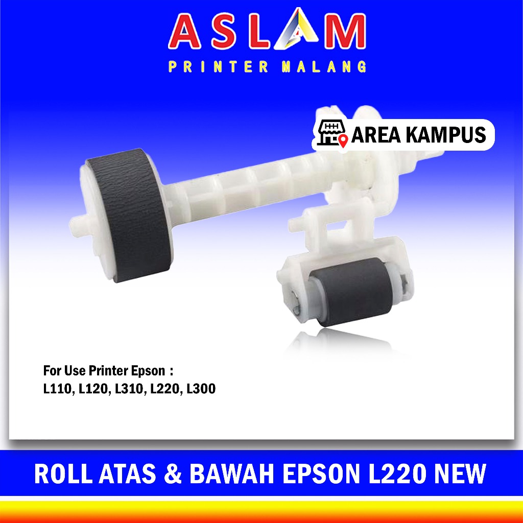 Jual Original ASF Atas Bawah Epson L121 L120 L550 Roller Penarik kertas ...
