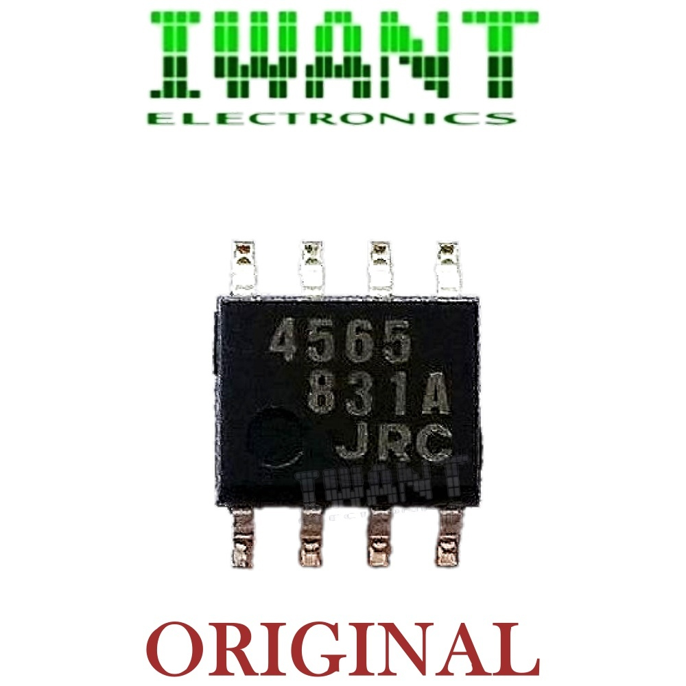 Jual JRC4565 NJM4565 IC 4565 SMD IC JRC4565 SMD-8 PIN ORIGINAL | Shopee ...