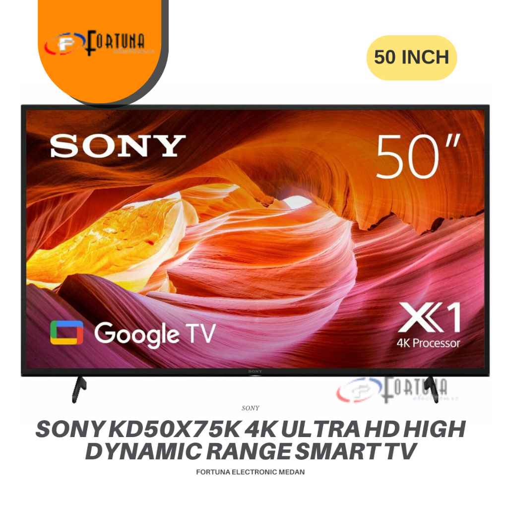 Jual SONY KD-50X75K SONY BRAVIA 50 INCH X75K GOOGLE TV 4K HDR KD50X75K ...